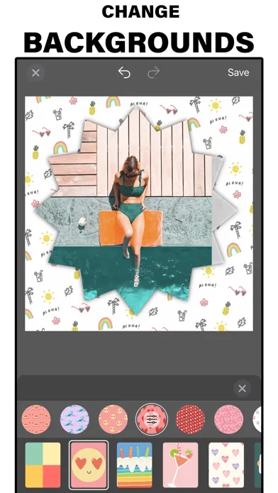Tangkapan skrin Photo Collage Maker - Mixgram