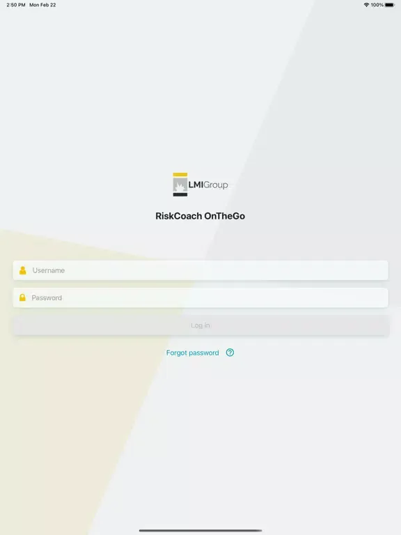 LMI RiskCoach OnTheGo iPad  स्क्रीनशॉट