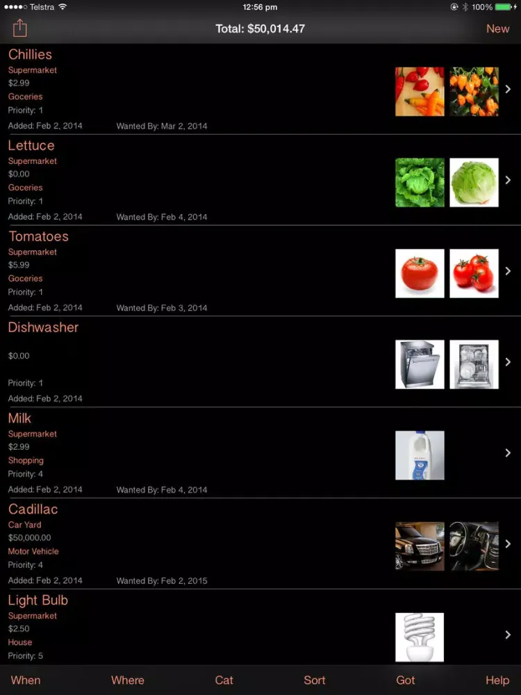 What iWant iPad  Screenshots