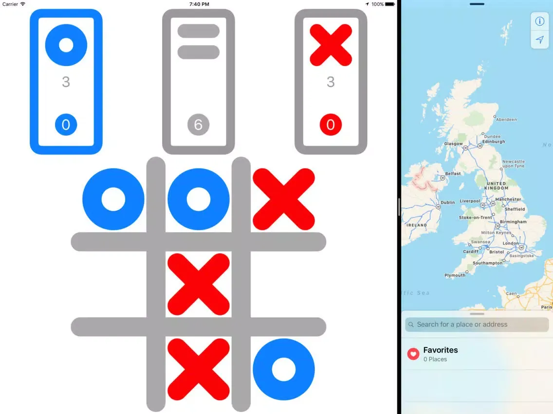 Simple Noughts and Crosses iPad  Ekran Görüntüleri