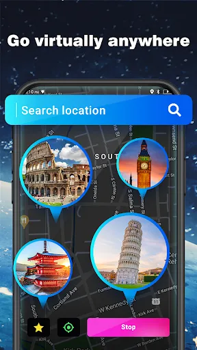 Скриншоты Gmocker: Fake GPS Location
