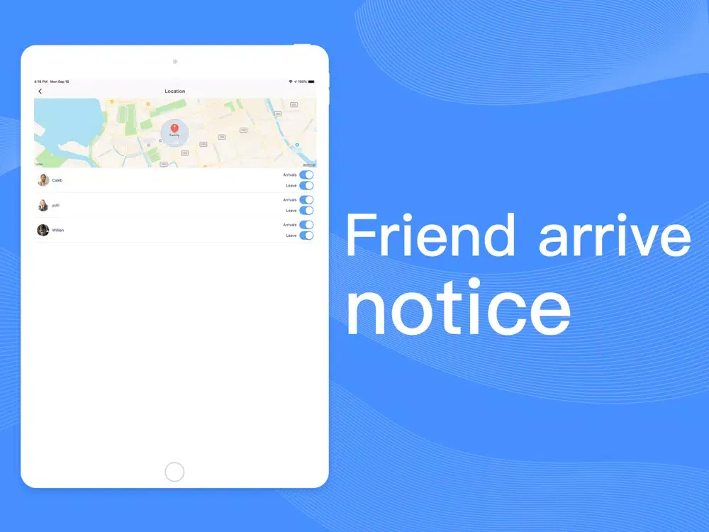 تصاویر Find my friends-Phone tracker iPad 