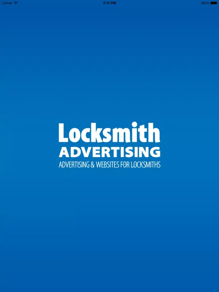 Locksmith Advertising iPad  স্ক্রিনশট