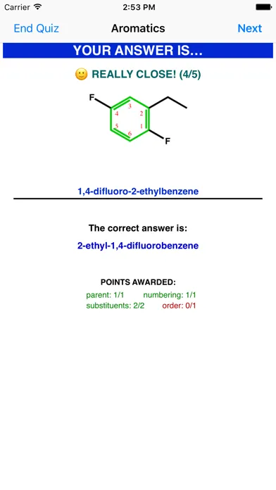 Learn Organic Chemistry Nomenclature 2應用截圖