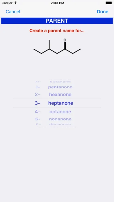 Learn Organic Chemistry Nomenclature 2應用截圖