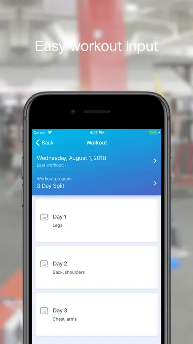Gym Book: training notebook应用截图
