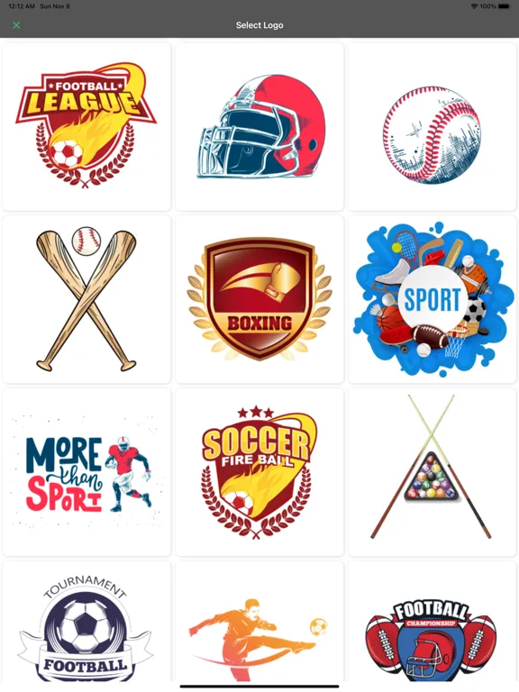 Logo Maker-Create Logo Design iPad  Screenshots