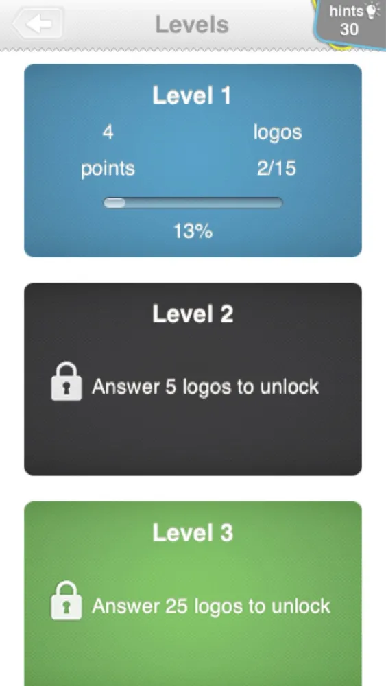 Capturas de tela do Logo Quiz - Guess The Cars