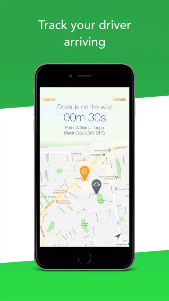 Zrzuty ekranu Tappa Malta - Cab App