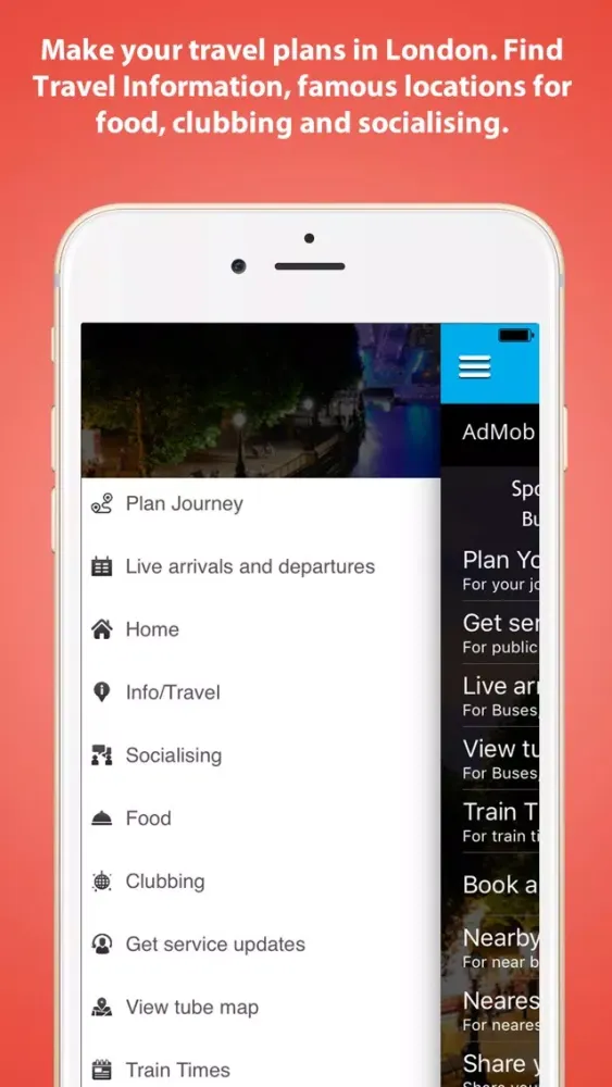 Capturas de pantalla de London Travel Planner