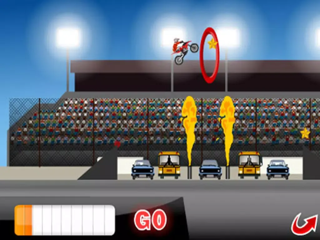 Long jump biker free iPad 应用截图