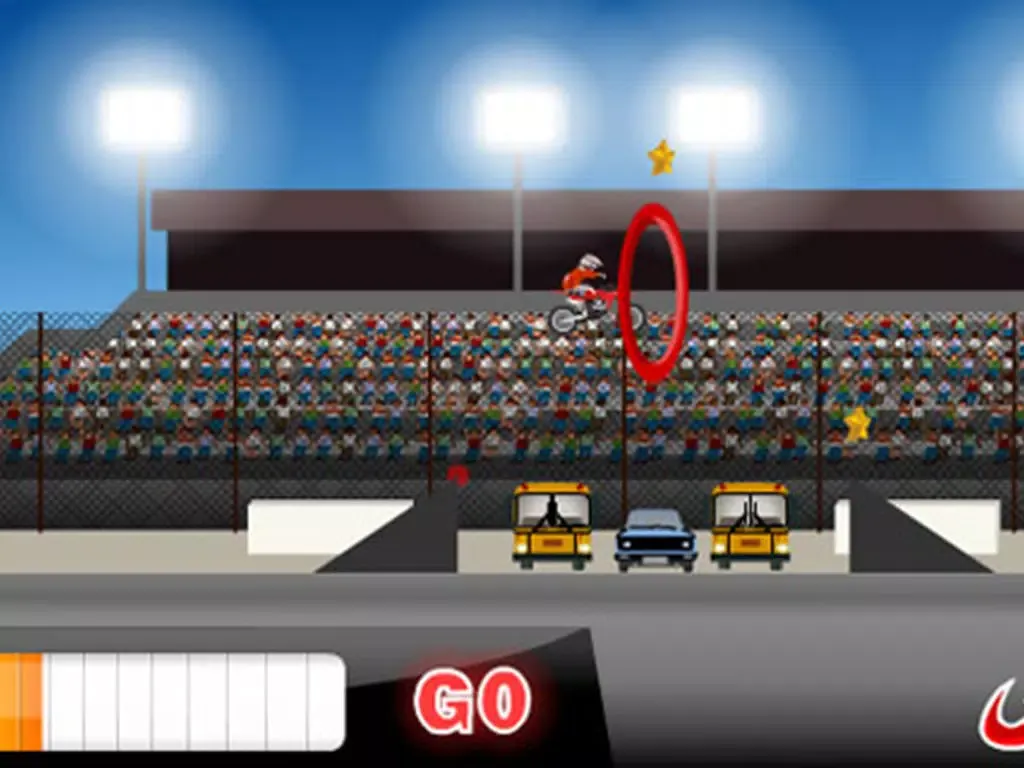 Long jump biker free iPad 应用截图