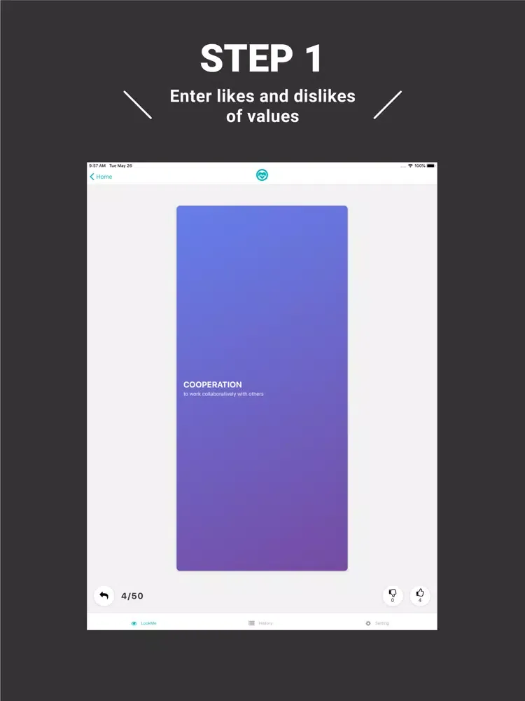 lookMe! iPad  স্ক্রিনশট