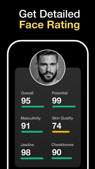 Looksmaxxing - AI face rating স্ক্রিনশট