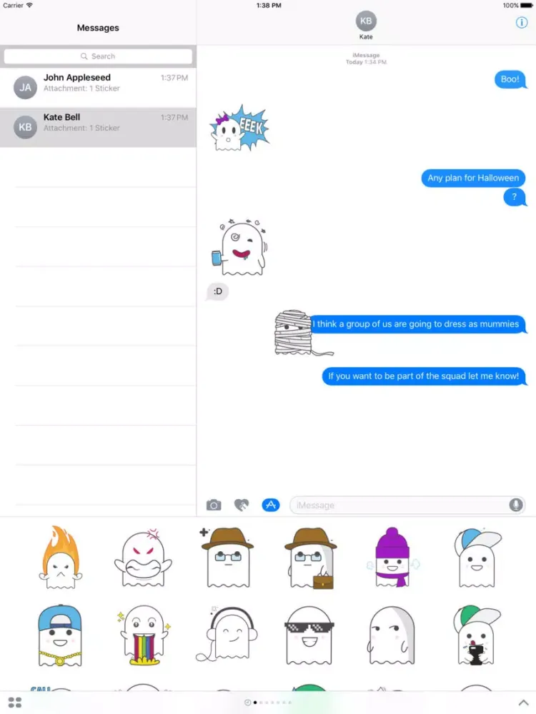 Ảnh chụp màn hình của Boo Buddies iPad 