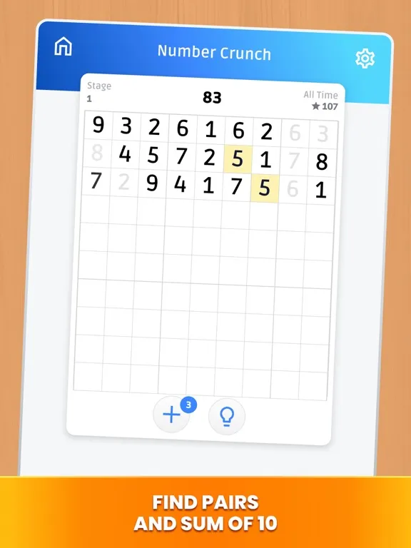 Tangkapan layar Number Crunch: Match Game iPad 