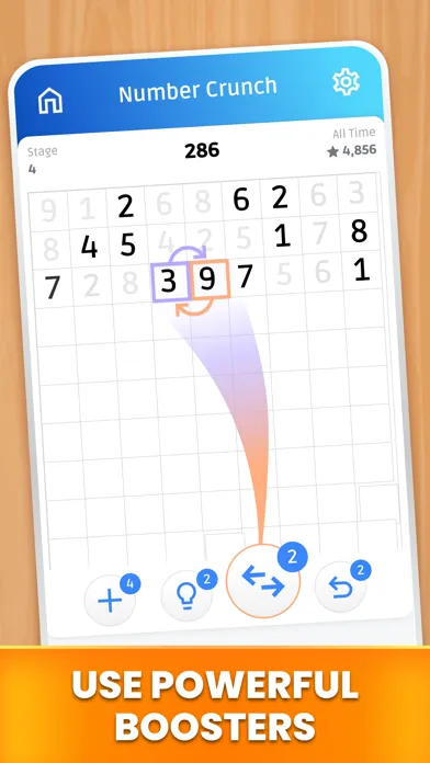 Tangkapan layar Number Crunch: Match Game