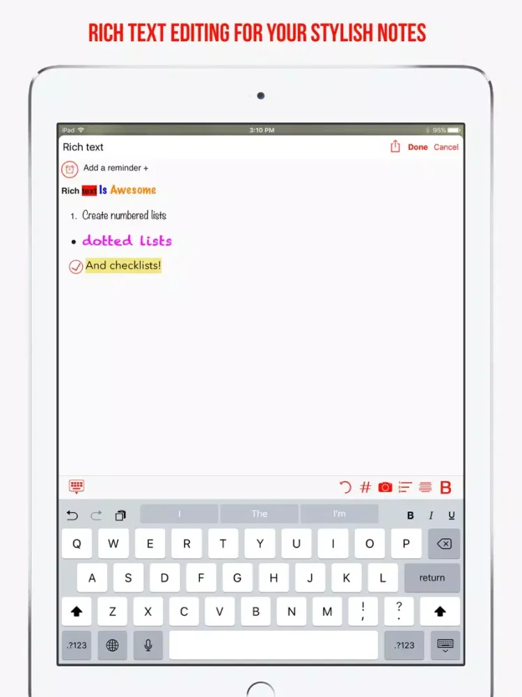 REDONE iPad  سکرین شاٹس