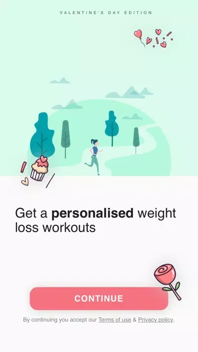 Workout for weightloss 스크린샷