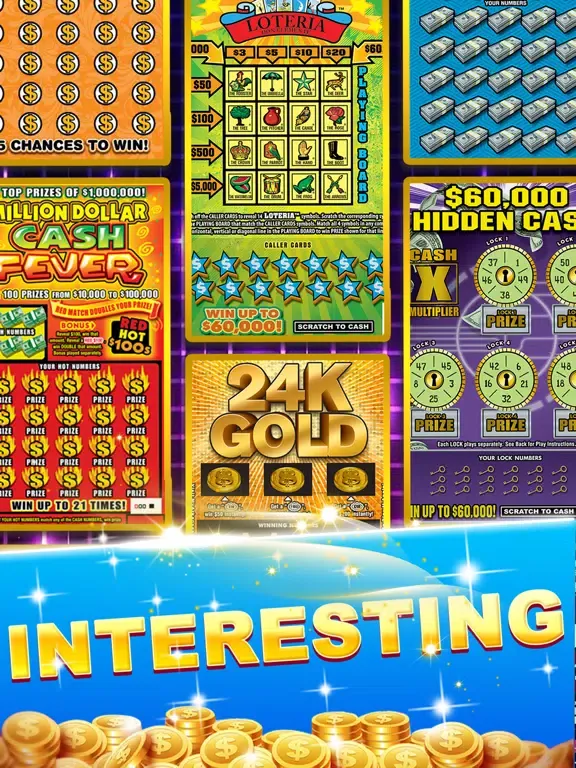 Lottery Scratchers Jackpot iPad 应用截图