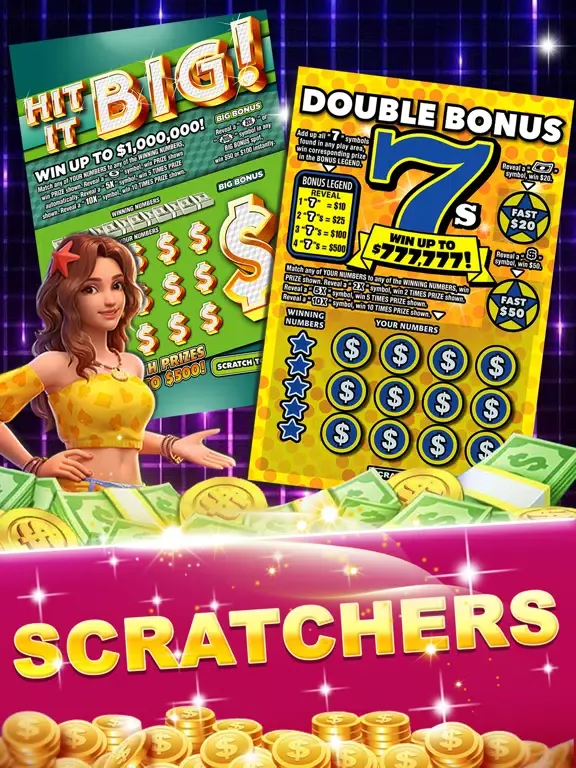 Lottery Scratchers Jackpot iPad 应用截图