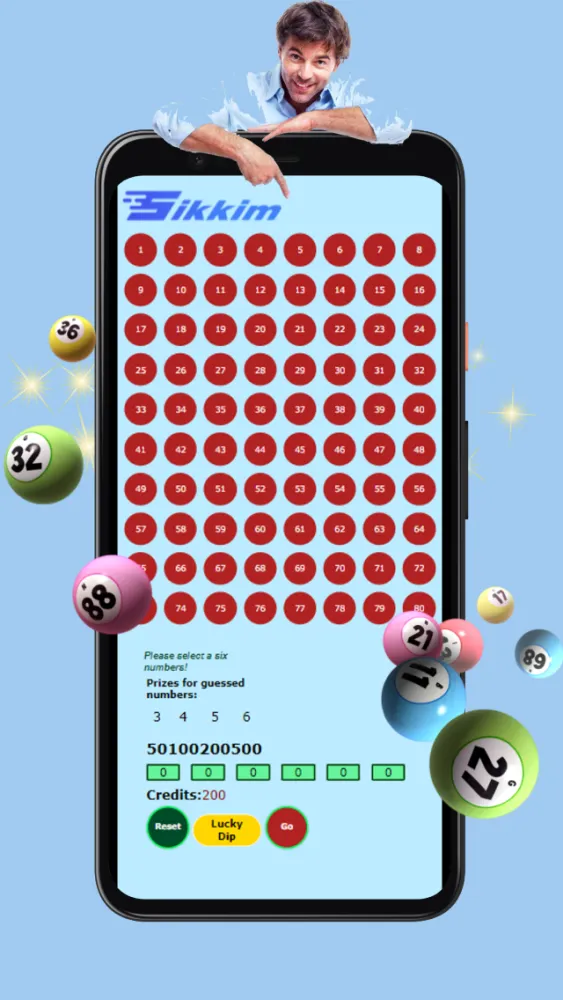 ภาพหน้าจอของ Sikkim Lottery