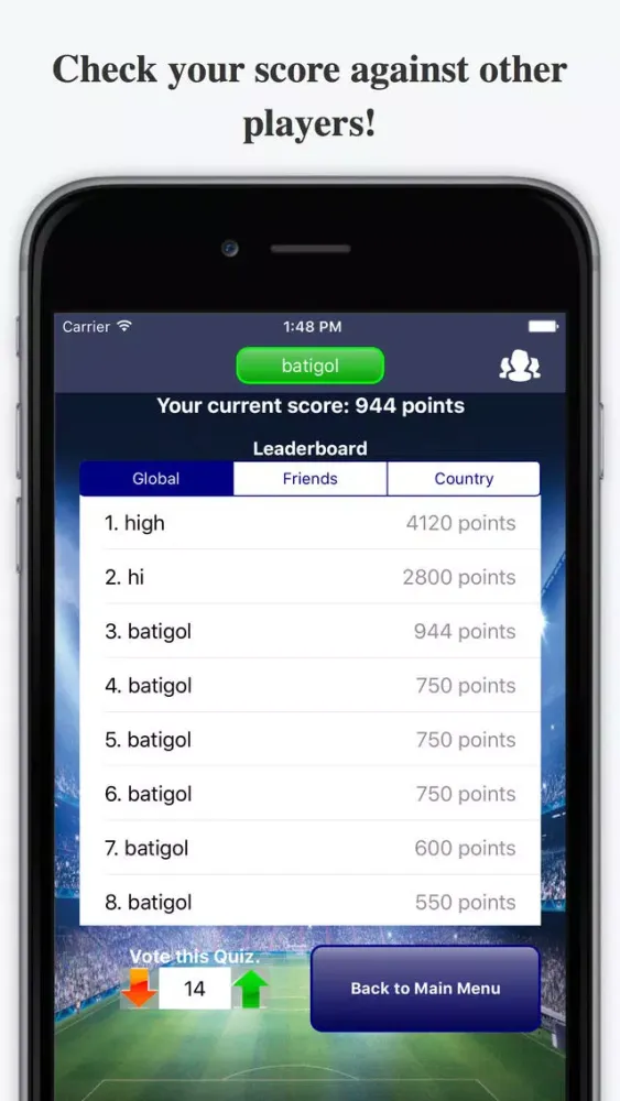 Ultimate Football Quiz - For Premier League & more應用截圖