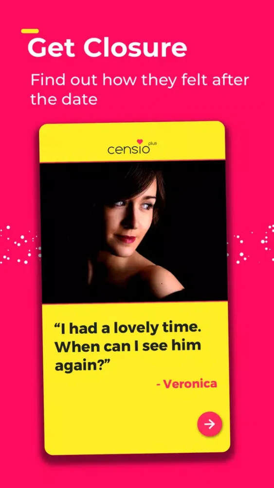 Censio - Matchmaking App स्क्रीनशॉट
