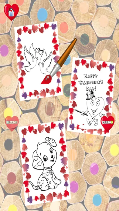 kiss Coloring Book : love your princess - Color me Ekran Görüntüleri
