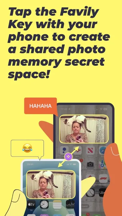 Capturas de pantalla de Favily - Photo Memories Widget