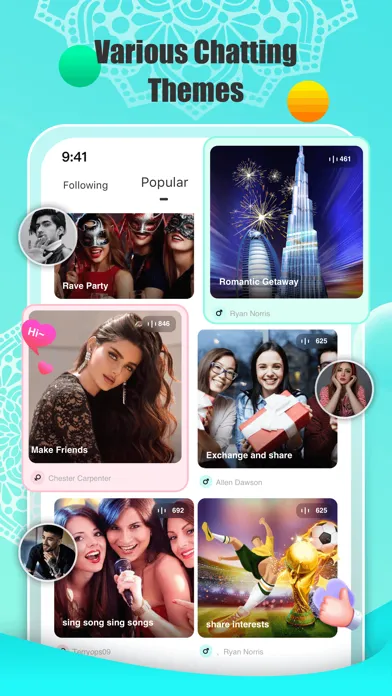 Lama-Voice Chat Rooms应用截图