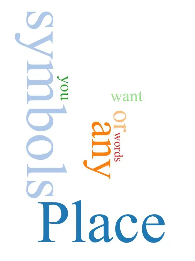 Word Cloud - Create Custom Text Collages iPad 應用截圖