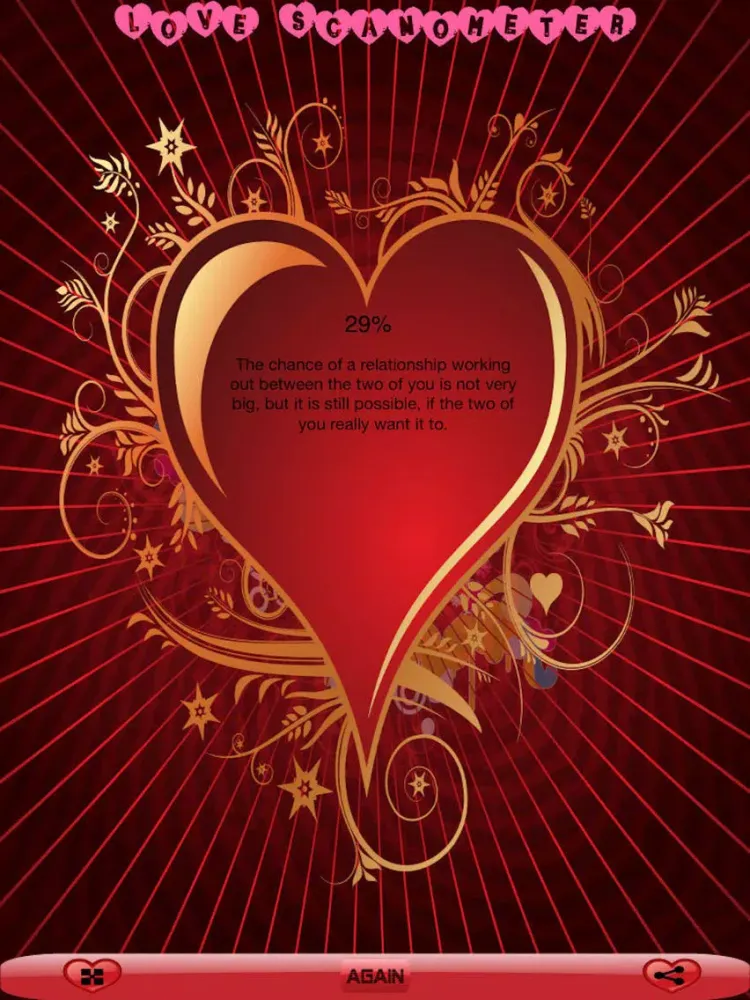 Love Scanometer Pro - Best Love Calculator App iPad  Ekran Görüntüleri
