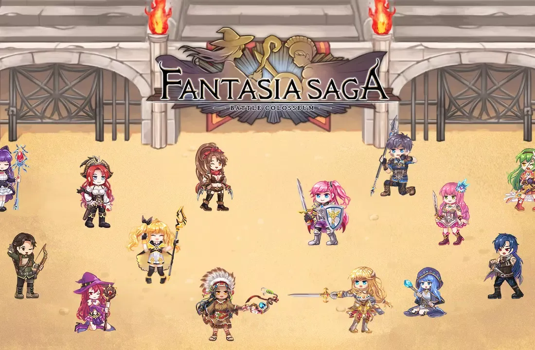 ภาพหน้าจอของ Fantasia Saga