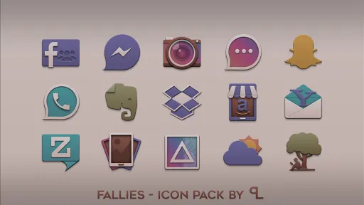 Fallies Icon pack - Chocolat应用截图