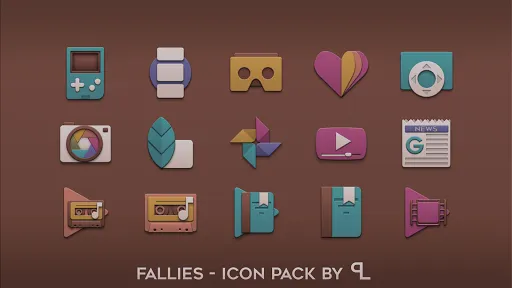 Fallies Icon pack - Chocolat应用截图