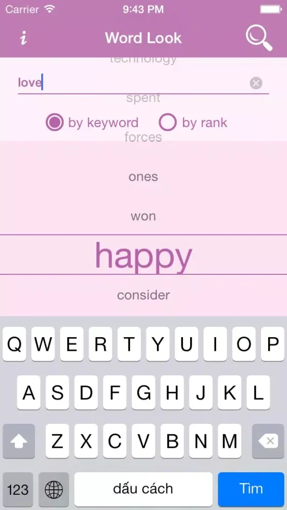 Word Look - English स्क्रीनशॉट