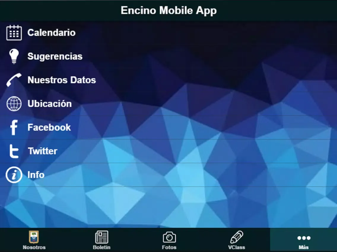 Centro Escolar El Encino iPad  Screenshots
