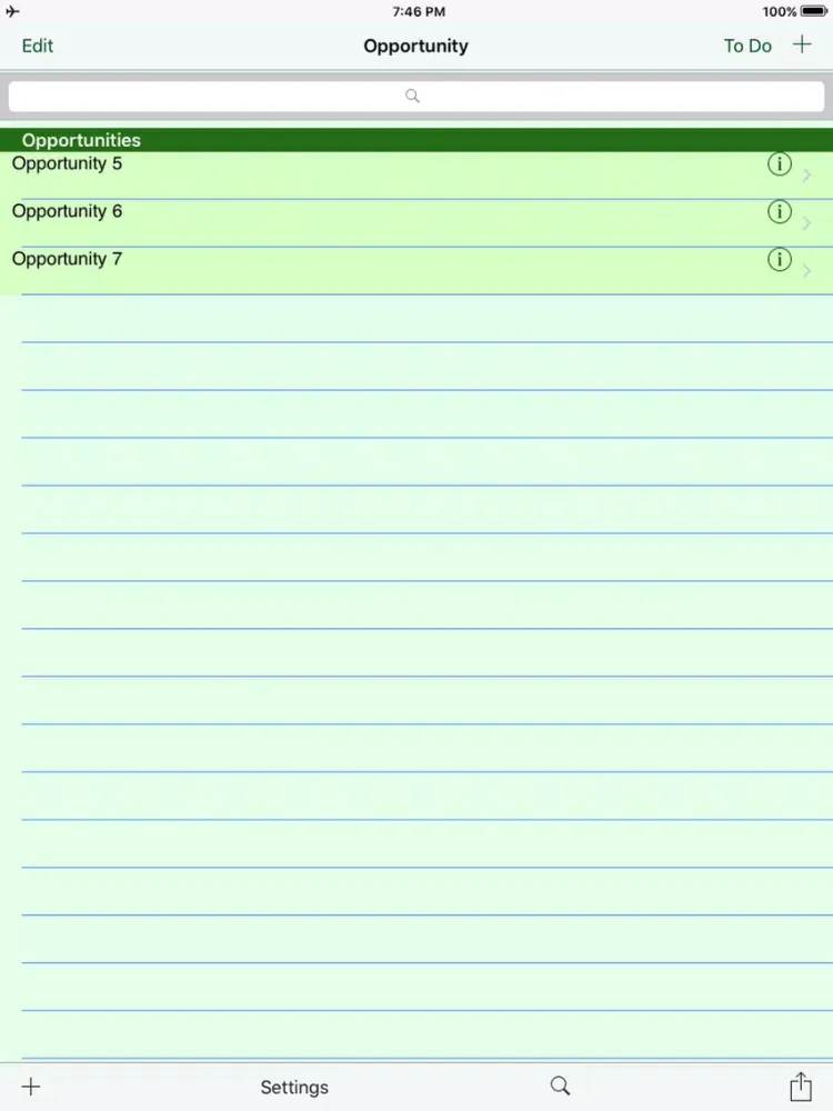 Job Hunt iPad  Screenshots