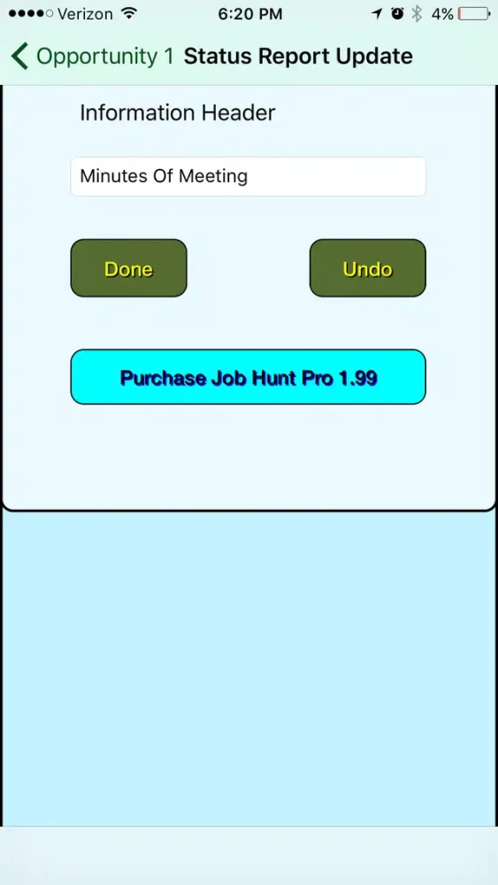 Job Hunt Screenshots