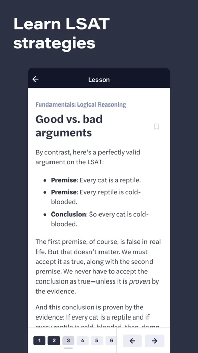 Ảnh chụp màn hình của LSAT Demon