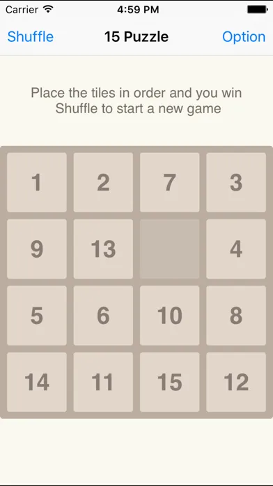 15 Puzzle Challenge HD - Traditional Number Tile Puzzles Game سکرین شاٹس
