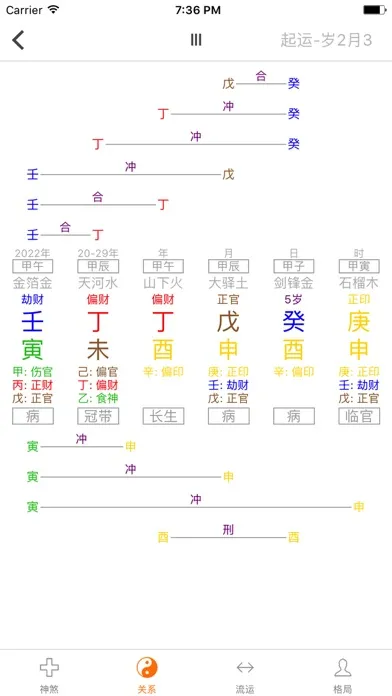 Скриншоты 八字排盘专业版