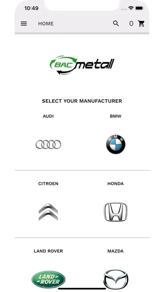 Screenshot di BacMetall - Sell your catalyst