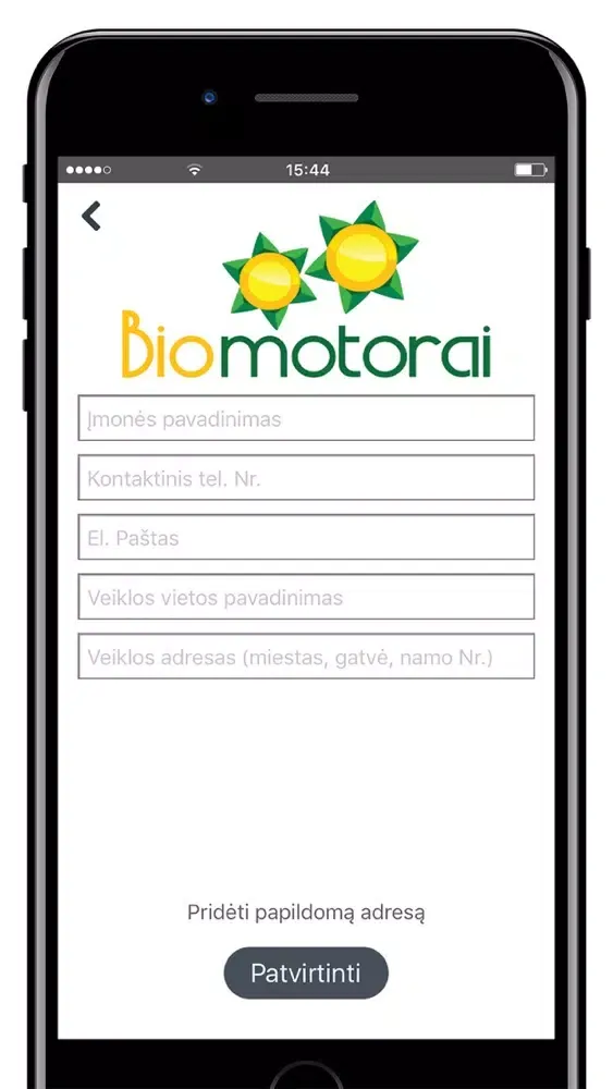 Capturas de tela do Biomotorai UAB