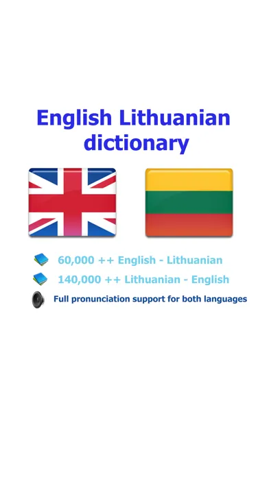 English Lithuanian best dictionary translator - Anglų Lietuvių geriausiai žodynas vertėjas应用截图