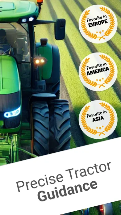 Tangkapan skrin Field Navigator: Tractor GPS