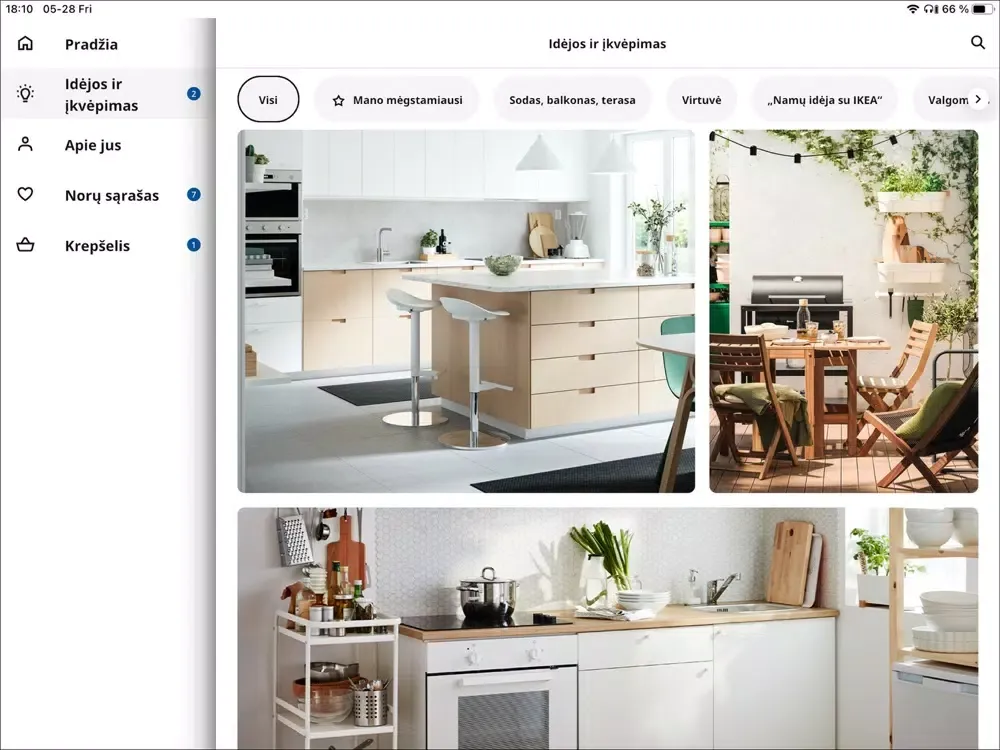 تصاویر IKEA Lietuva iPad 