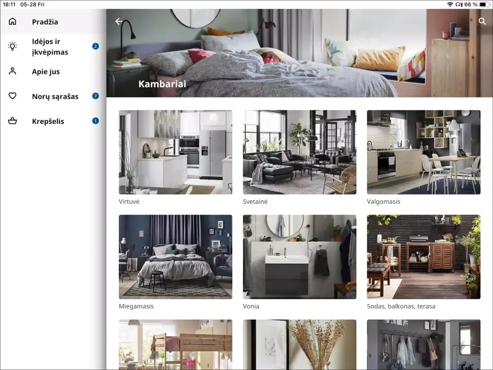 تصاویر IKEA Lietuva iPad 