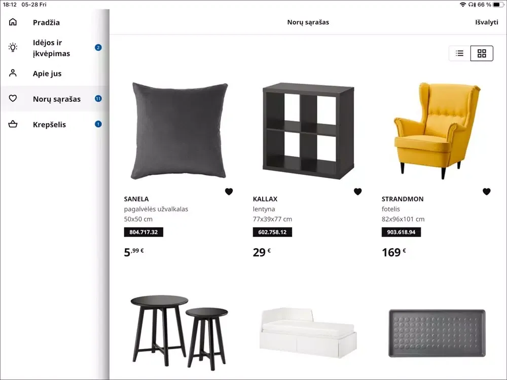 تصاویر IKEA Lietuva iPad 